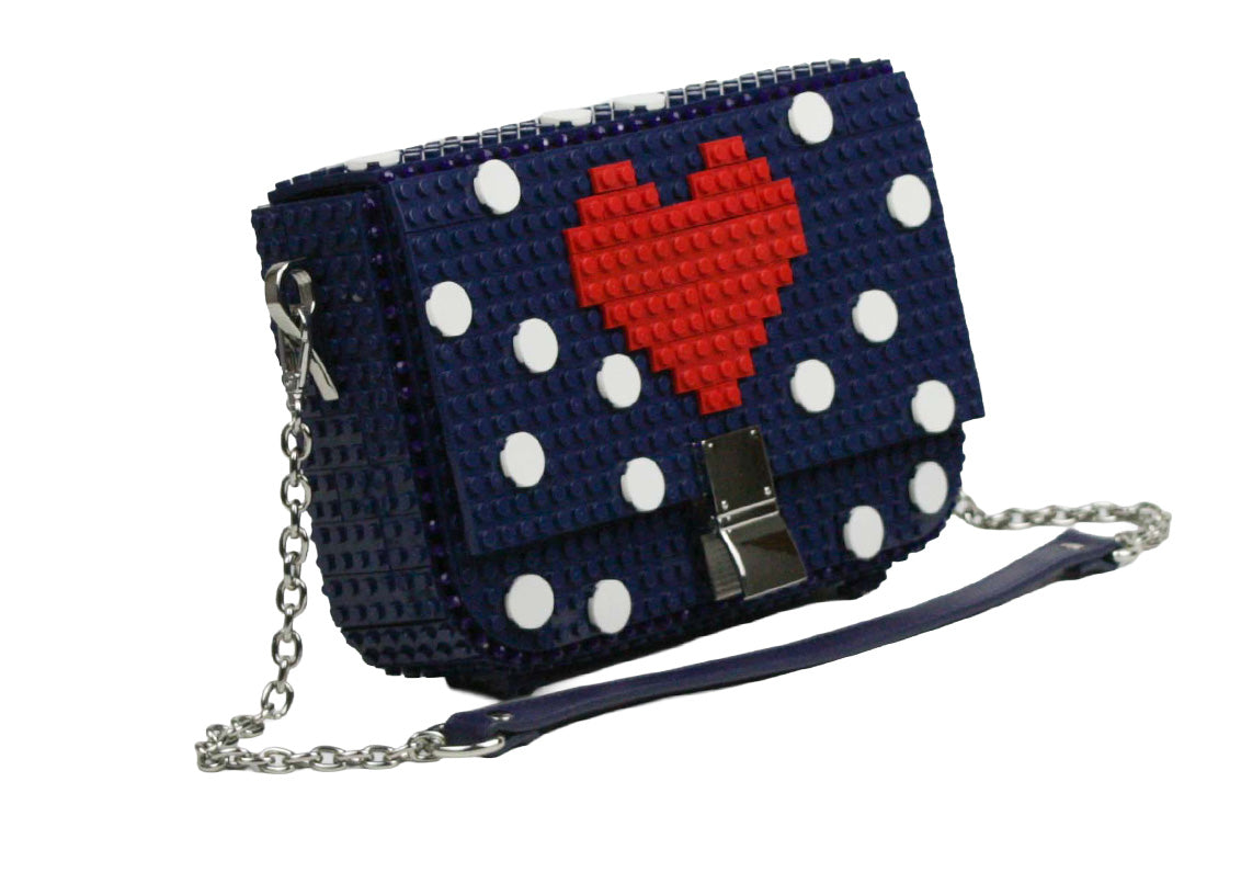 Hearts with dots