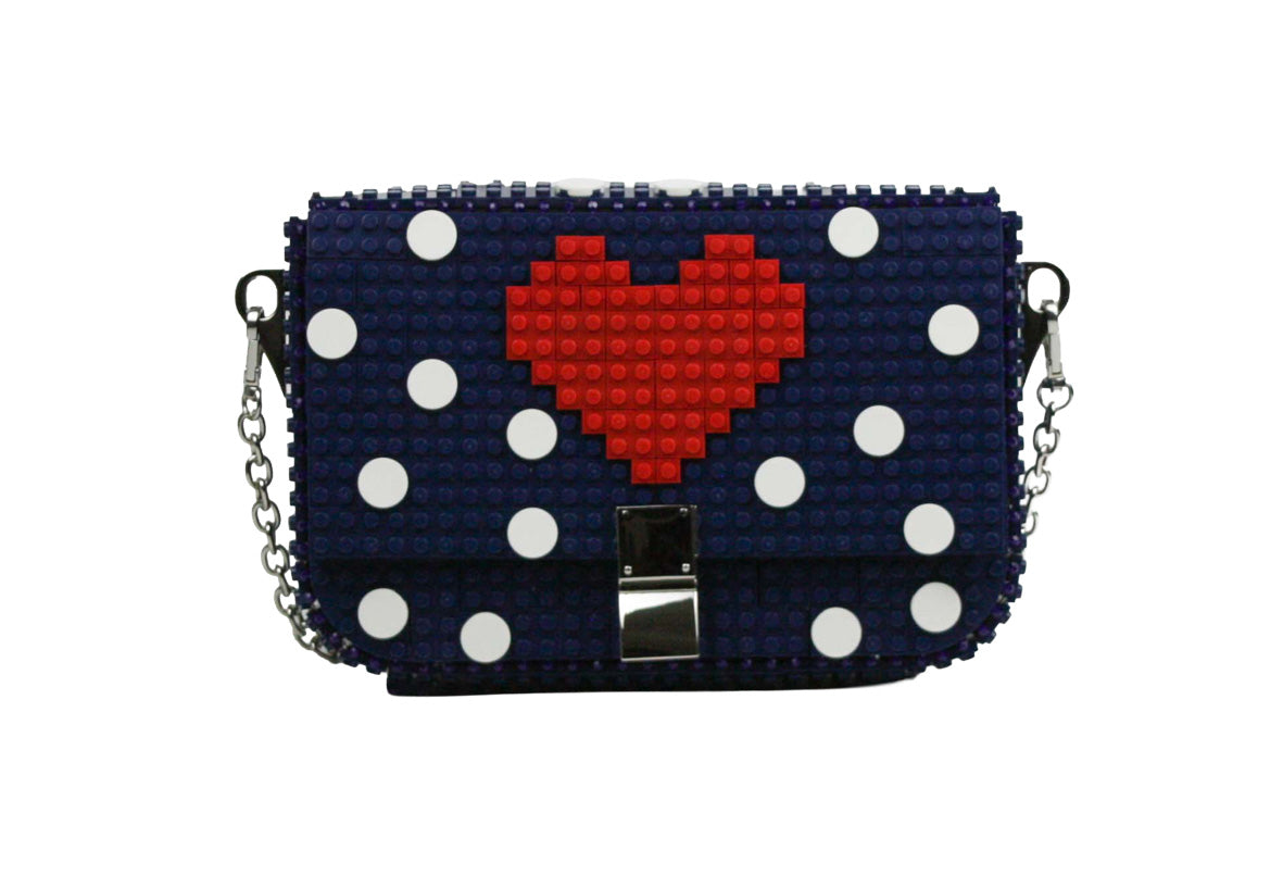 Hearts with dots