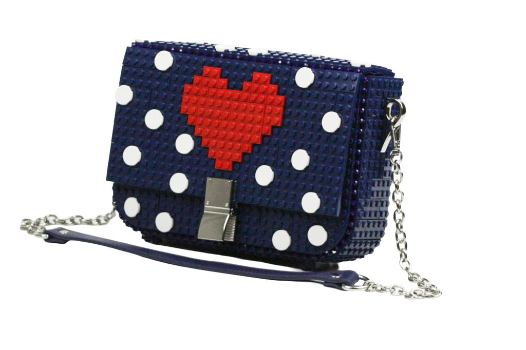 Hearts with dots